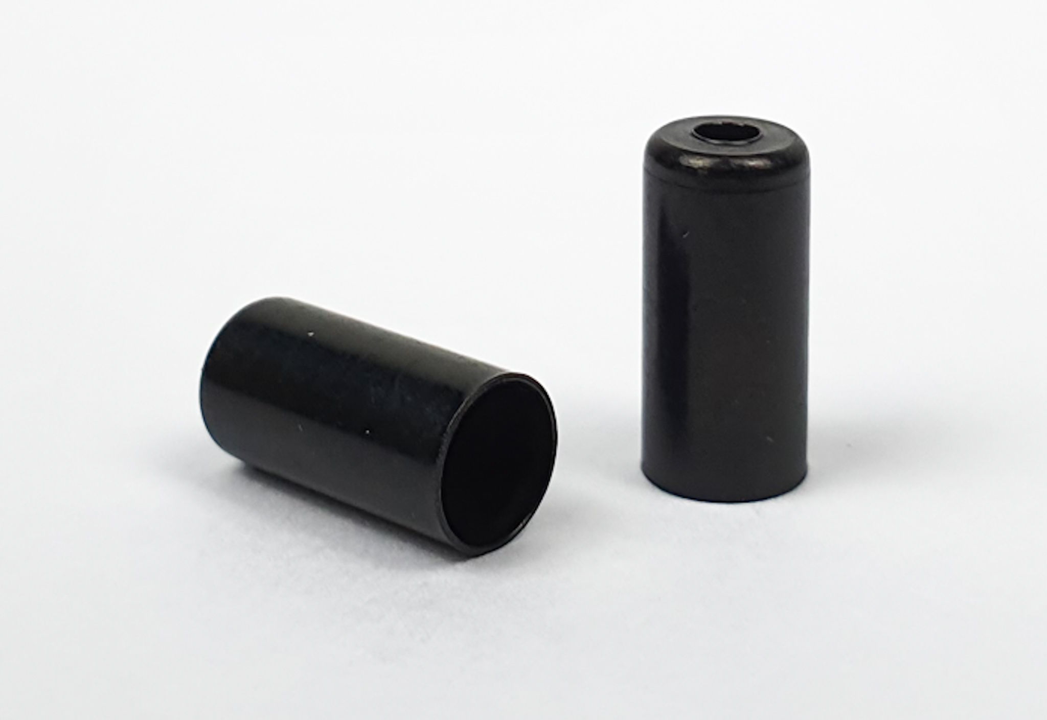 CNC Kollars Aussenhüllenendkappen für Schalt- und Bremshülle 5mm MS schwarz